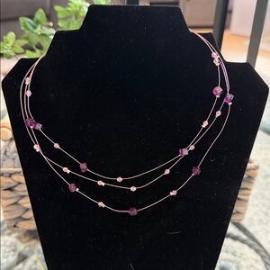 CHICO’s Triple Strand Necklace